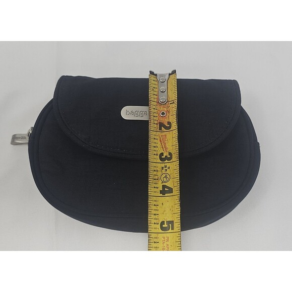 Baggallini On The Go Nylon Convertible Fanny Pack Crossbody Black Wallet *READ* - Picture 15 of 15